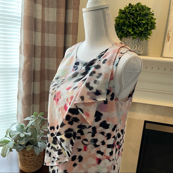 Apt. 9 Small Sleeveless Crew Neck Dressy Blouse - Picture 5 of 11